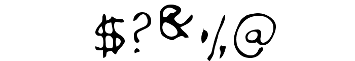 8 Year Old Font OTHER CHARS