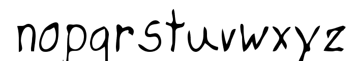 8 Year Old Font LOWERCASE