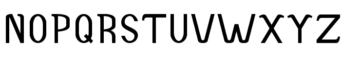 Accordion-Bold Font UPPERCASE