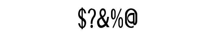 Accordion-CondensedBold Font OTHER CHARS