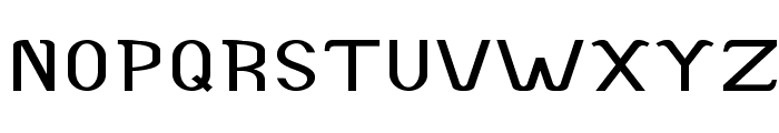 Accordion-ExpandedBold Font UPPERCASE
