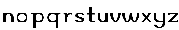 Accordion-ExpandedBold Font LOWERCASE