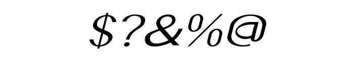 Accordion-ExpandedItalic Font OTHER CHARS