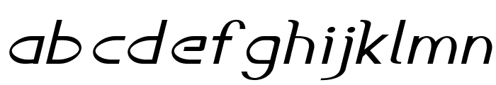 Accordion-ExpandedItalic Font LOWERCASE