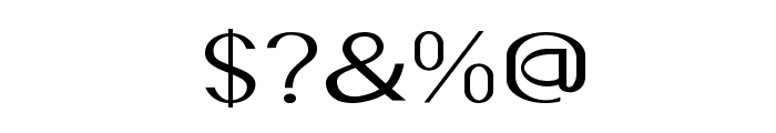 Accordion-ExpandedRegular Font OTHER CHARS