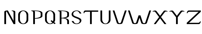 Accordion-ExpandedRegular Font UPPERCASE