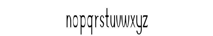 Accordion-ExtracondensedRegular Font LOWERCASE