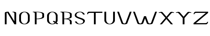 Accordion-ExtraexpandedRegular Font UPPERCASE