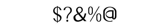 Accordion Font OTHER CHARS