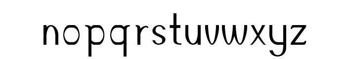 Accordion Font LOWERCASE