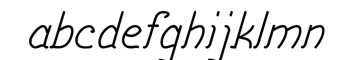 Aishwa Font LOWERCASE