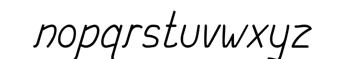 Aishwa Font LOWERCASE