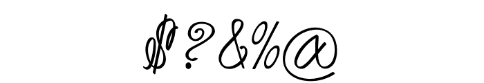 Akir-Bold Font OTHER CHARS
