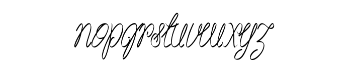 Akir-CondensedItalic Font LOWERCASE