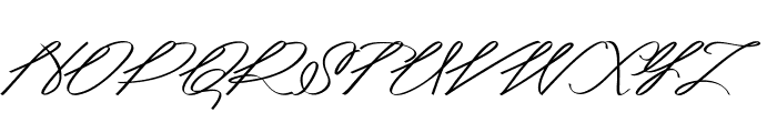 Akir-ExtraexpandedItalic Font UPPERCASE