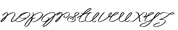Akir-ExtraexpandedItalic Font LOWERCASE