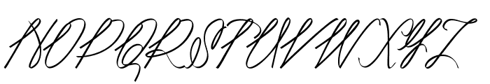 Akir-Italic Font UPPERCASE