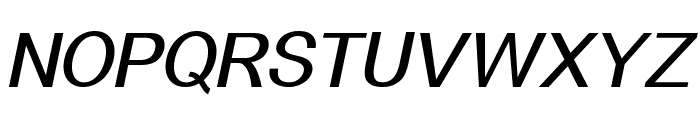Alido-BoldItalic Font UPPERCASE