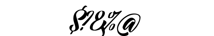 Allita Script Font OTHER CHARS