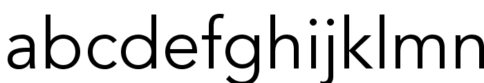 AvenirLTStd-Book Font LOWERCASE