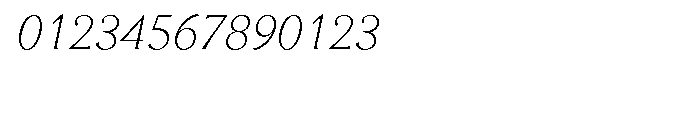 Beaufort Pro Light Italic Font OTHER CHARS