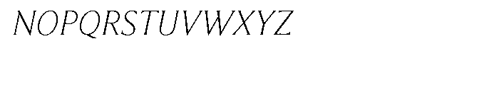 Beaufort Pro Light Italic Font UPPERCASE