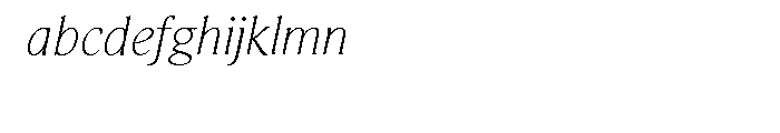 Beaufort Pro Light Italic Font LOWERCASE