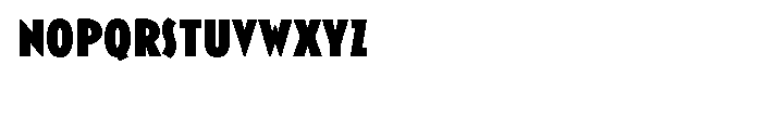Blakely Black Font LOWERCASE