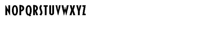 Blakely Bold Font LOWERCASE