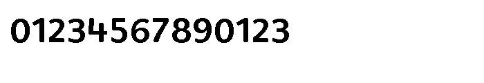 Brevia Semibold Font OTHER CHARS