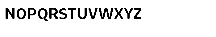 Brevia Semibold Font UPPERCASE