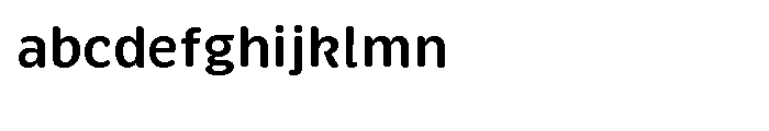 Brevia Semibold Font LOWERCASE