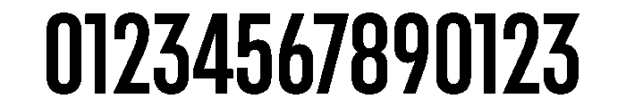 Chalet Comprime Cologne 1970 Font OTHER CHARS
