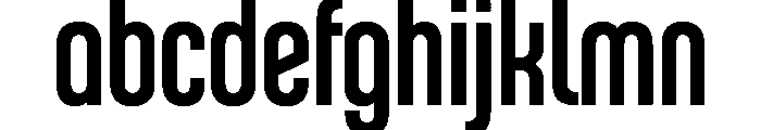 Chalet Comprime Cologne 1970 Font LOWERCASE
