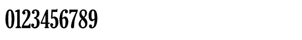 Cheltenham FB Std Bold Condensed Font OTHER CHARS