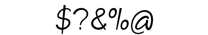 Conchoid Font OTHER CHARS
