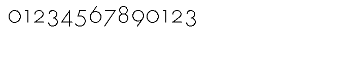 Futura SC Light Font OTHER CHARS