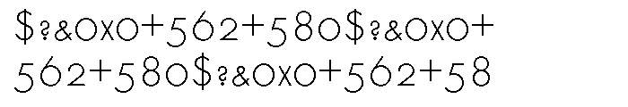 Futura SC Light Font OTHER CHARS
