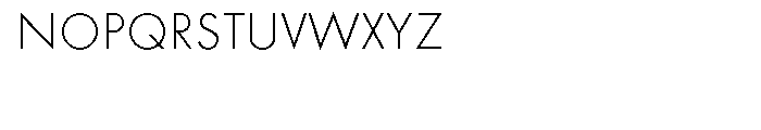 Futura SC Light Font UPPERCASE