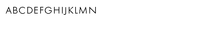 Futura SC Light Font LOWERCASE