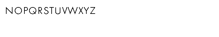 Futura SC Light Font LOWERCASE