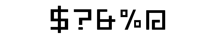 GalaviaBold Font OTHER CHARS