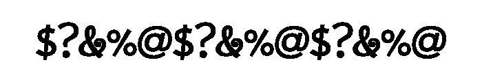 Girard Sansusie Font OTHER CHARS