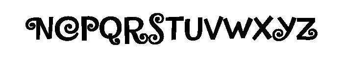 Girard Sansusie Font UPPERCASE