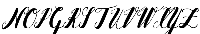 Hanelka Font UPPERCASE