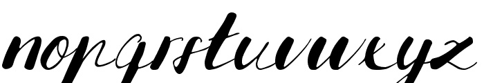 Hanelka Font LOWERCASE