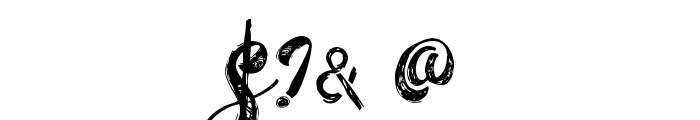 HELLVINA SCRIPT Font OTHER CHARS