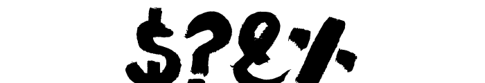 Honey Bunny Script Typeface Font OTHER CHARS