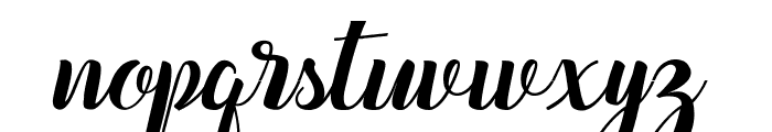 HYSTERIA SANTA Font LOWERCASE