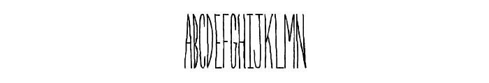 In The Garden Font UPPERCASE